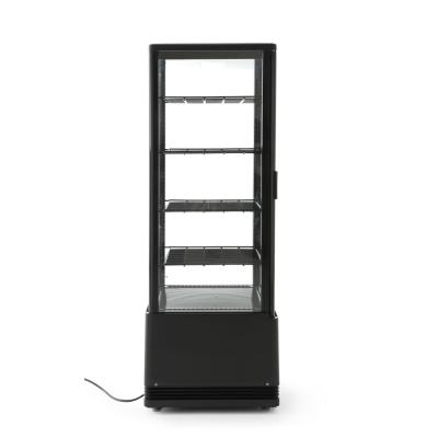 Chlazená skříň displeje, 98 l, Arktic, Černá, 230V/210W, 444x397x(H)1100mm | 233269